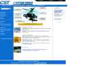 Website Snapshot of Systron Donner Inertial