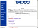 Website Snapshot of Tadco, Inc.