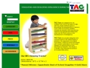 Website Snapshot of Tag Toys