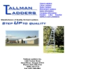 Website Snapshot of Tallman Ladders Inc