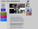 Website Snapshot of Talon Test Laboratories Inc.