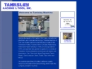 Website Snapshot of Tanksley Machine & Tool Co.