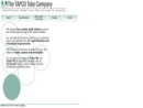 Website Snapshot of The Tapco Tube Company
