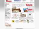 Website Snapshot of Tara Materials