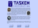 Website Snapshot of Taskem Corp.
