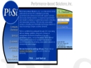 Website Snapshot of PERFORMANCE-BASED SOLUTIONS