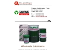 Website Snapshot of Taurus Lubricants Corp.