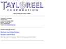 Website Snapshot of Tayloreel Inc