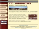 Website Snapshot of T C/American Monorail, Inc.