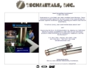 Website Snapshot of Techmetals, Inc.