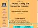 Website Snapshot of Technical Writing & Engineering Co., Inc.
