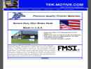 Website Snapshot of T M Friction Materials Inc