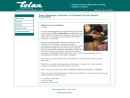 Website Snapshot of Telan Corp