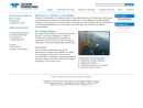 Website Snapshot of Teledyne Mattituck Services