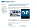 Website Snapshot of Teledyne Instruments, Test Services