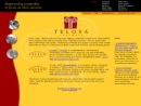 Website Snapshot of Telosa Software
