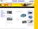 Website Snapshot of Temp-Press, Inc.