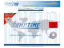 Website Snapshot of TEMPTIME Corp.