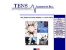 Website Snapshot of Tens Accessories, Inc.
