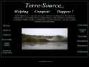 Website Snapshot of TERRE-SOURCE