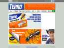 Website Snapshot of Terro