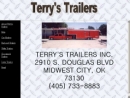 Website Snapshot of TERRYS TRAILERS, INC