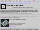 Website Snapshot of Testra Corp