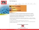 Website Snapshot of TestTech