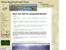 Website Snapshot of TETON REGIONAL LAND TRUST