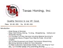 Website Snapshot of Texas Honing, Inc.