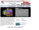 Website Snapshot of Texas Systems & Controls, Inc.
