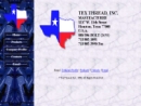 Website Snapshot of Tex-Thread, Inc.