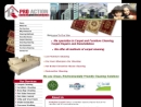Website Snapshot of Textile Cleaner & Track Service