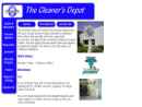 Website Snapshot of Cleaners Depot