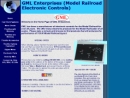 Website Snapshot of GML Enterprises