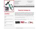Website Snapshot of Thermal Aire Technologies, Inc.