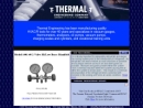 Website Snapshot of Thermal Engineering Co.