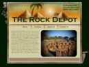Website Snapshot of Rock Depot