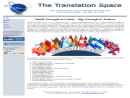 Website Snapshot of TRANSLATIONS SPACE, LLC, THE