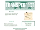 Website Snapshot of TRANSPERFECT