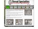 Website Snapshot of Thread Specialties, Inc.