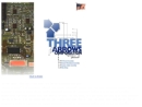 Website Snapshot of Three Arrows Inc