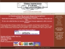 Website Snapshot of Thrushwood Farms Quality Meats, Inc.