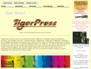 Website Snapshot of TigerPress