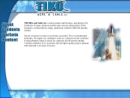 Website Snapshot of TIKO WIRE AND CABLE, INC