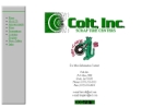 Website Snapshot of Colt, Inc.