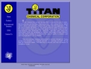 Website Snapshot of Titan Chemical Corp.