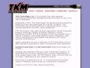 Website Snapshot of TKM Technologies, Inc.