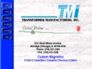 Website Snapshot of Transformer Mfrs., Inc.