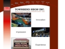 Website Snapshot of Townsend Neon, Inc.
